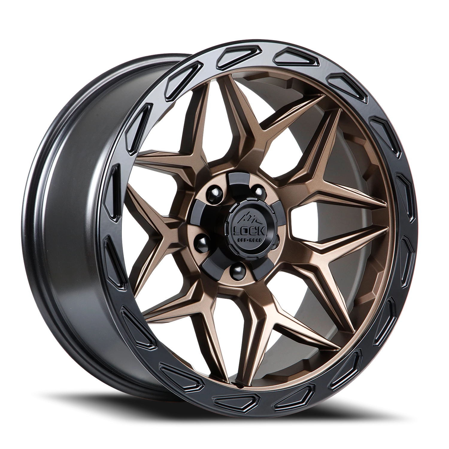 MATRIX | 17X9 | 6X135/6X139.7 | +0 | MATTE BRONZE W MATTE BLACK RING | MATRIX-7936MRMBR