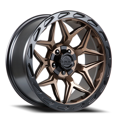 MATRIX | 17X9 | 6X135/6X139.7 | +0 | MATTE BRONZE W MATTE BLACK RING | MATRIX-7936MRMBR