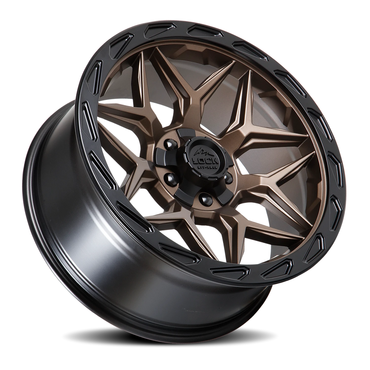 MATRIX | 17X9 | 6X135/6X139.7 | +0 | MATTE BRONZE W MATTE BLACK RING | MATRIX-7936MRMBR - Image 2