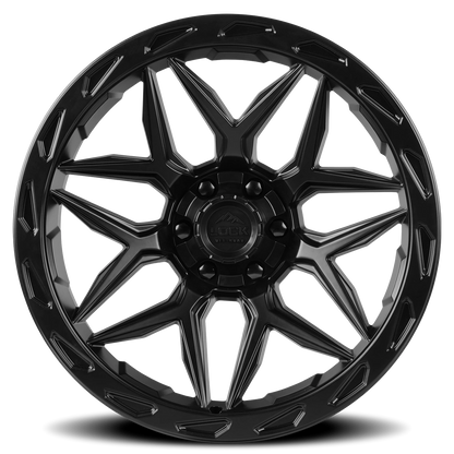 MATRIX | 20X10 | 8X165.1/8X170 | -18 | MATTE BLACK W MATTE BLACK RING | MATRIX-2182MB - Image 3