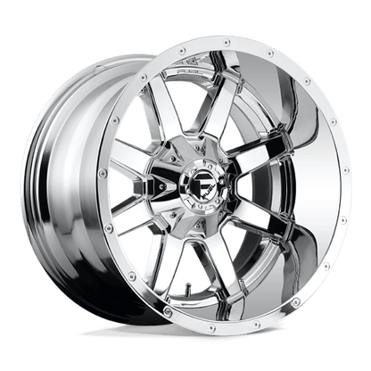 Fuel 1PC | D536 MAVERICK | 20.0x12.00 | 8X180 | -44 | CHROME PLATED