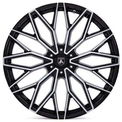 Asanti Black Label Mogul 6 22x9.5 135