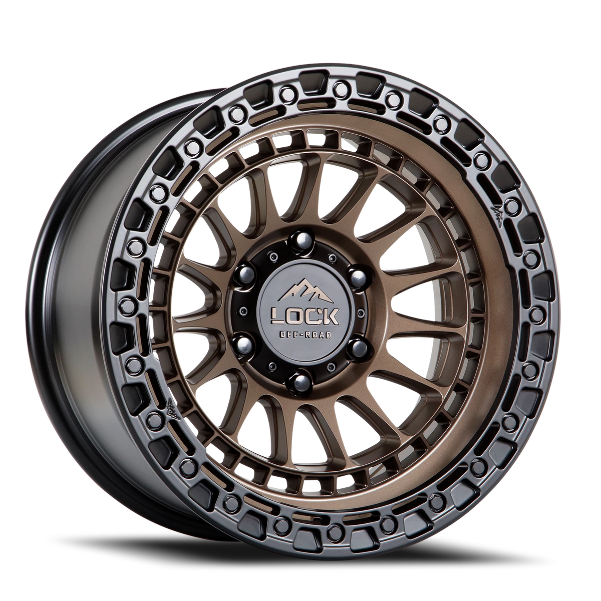 MOJAVE | 20X9 | 6X135 | +0 | MATTE BRONZE W MATTE BLACK RING | MOJAVE-2963MRMBR