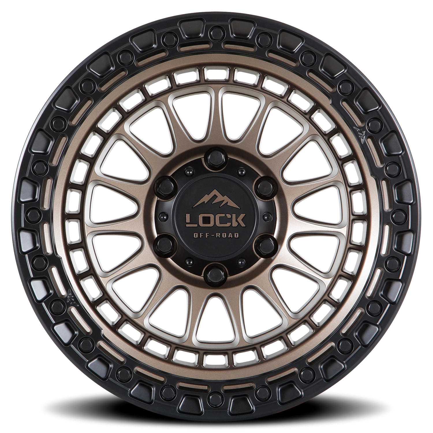 MOJAVE | 17X9 | 6X135 | -12 | MATTE BRONZE W MATTE BLACK RING | MOJAVE-7963MRMBR12N - Image 3