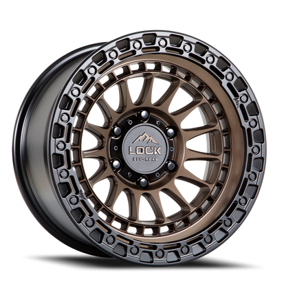 MOJAVE | 17X9 | 8X165.1 | -12 | MATTE BRONZE W MATTE BLACK RING | MOJAVE-7986MRMBR12N