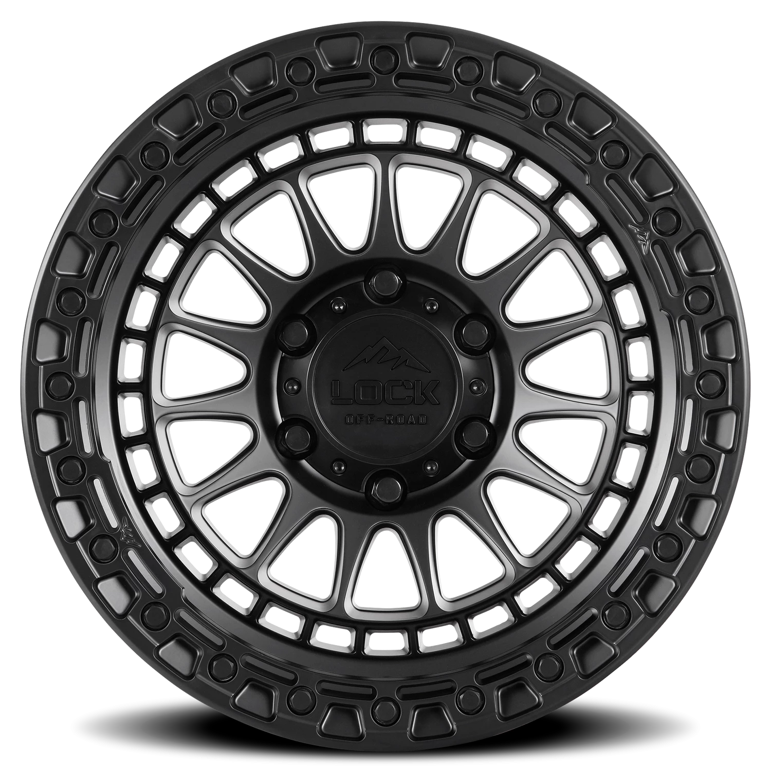 MOJAVE | 17X8.5 | 5X127 | +25 | MATTE BLACK W MATTE BLACK RING | MOJAVE-78557MB - Image 3