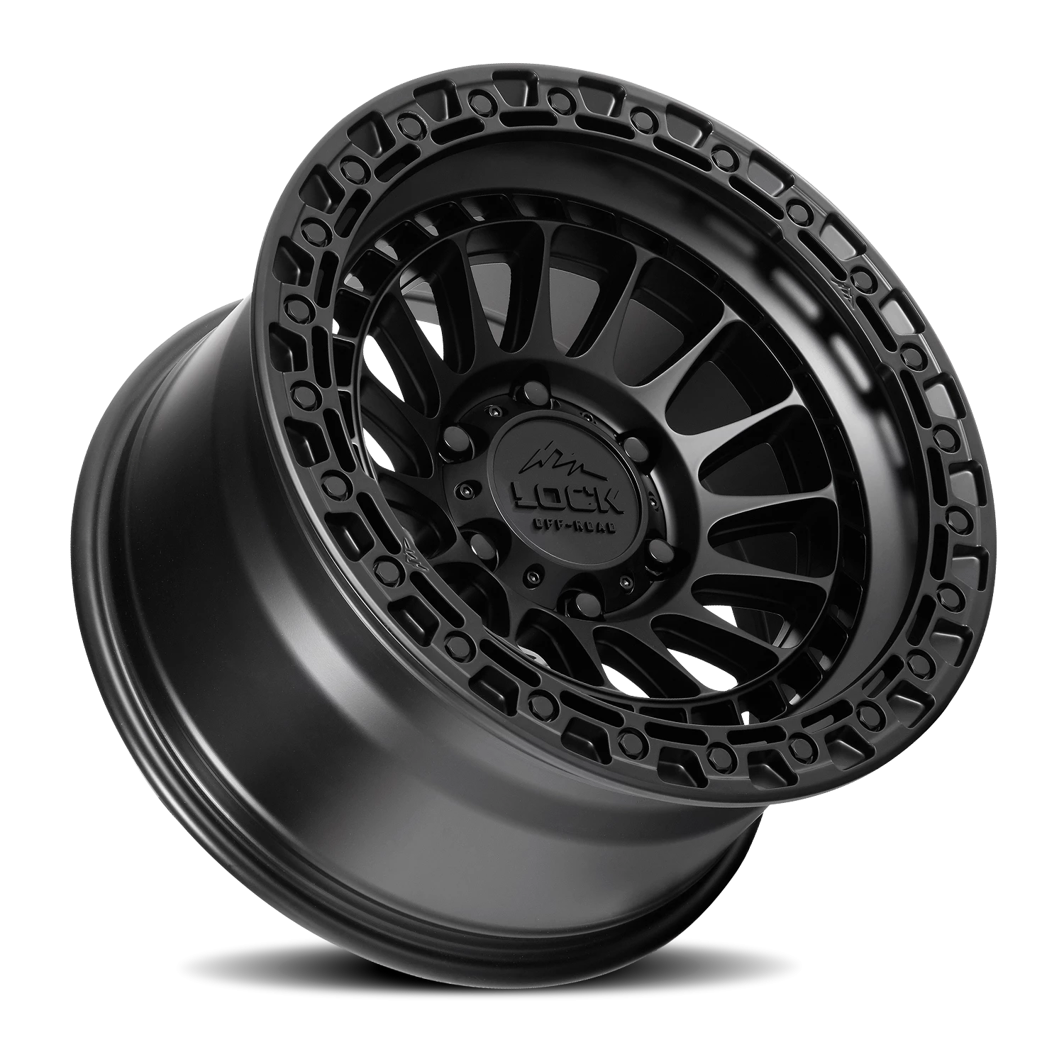 MOJAVE | 17X9 | 8X170 | +1 | MATTE BLACK W MATTE BLACK RING | MOJAVE-7987MB - Image 2