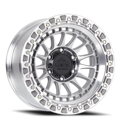 MOJAVE | 17X8.5 | 5X127 | +25 | MACHINE WITH CLEAR COAT | MOJAVE-78557MC