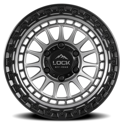 MOJAVE | 17X8.5 | 6X135 | +25 | MATTE GREY W MATTE BLACK RING | MOJAVE-78563MGMBR - Image 3