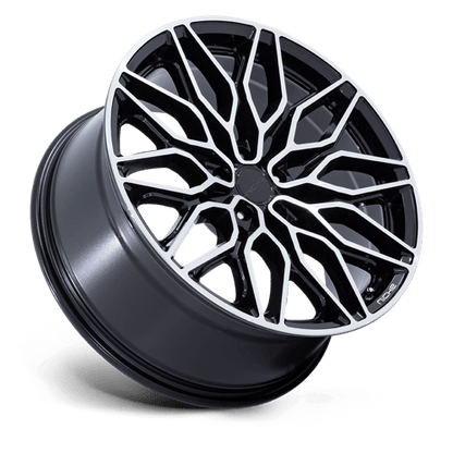 Niche 1PC | NC277 CALABRIA 5 | 20.0x10.50 | 5X112 | 38 | GLOSS BLACK MACHINED