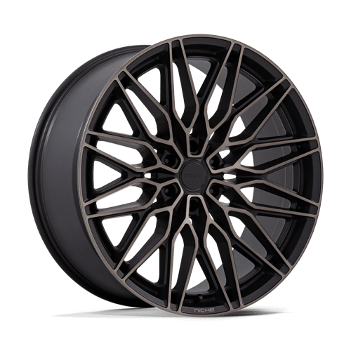Niche 1PC | NC278 CALABRIA 6 | 24.0x10.00 | 6X135 | 30 | MATTE BLACK MACHINED DARK TINT