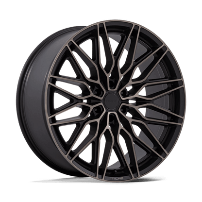 Niche 1PC | NC278 CALABRIA 6 | 20.0x9.50 | 6X135 | 30 | MATTE BLACK MACHINED DARK TINT