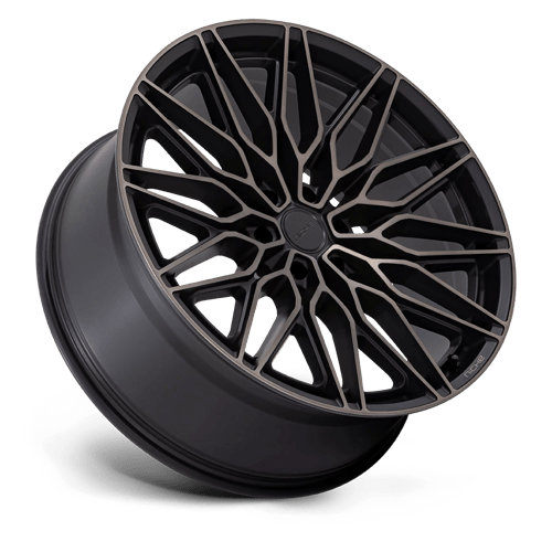 Niche 1PC | NC278 CALABRIA 6 | 24.0x10.00 | 6X135 | 30 | MATTE BLACK MACHINED DARK TINT