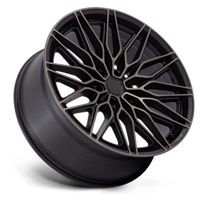 Niche 1PC | NC278 CALABRIA 6 | 22.0x9.50 | 6X135 | 30 | MATTE BLACK MACHINED DARK TINT