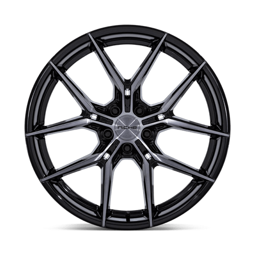 Niche 1PC | NC279 PRODIGY 5 | 19.0x9.50 | 5X114.3 | 25 | GLOSS BLACK DARK TINTED CLEAR