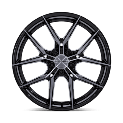 Niche 1PC | NC279 PRODIGY 5 | 19.0x8.50 | 5X100 | 35 | GLOSS BLACK DARK TINTED CLEAR