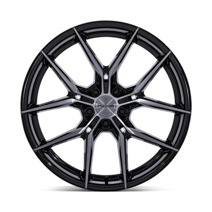 Niche 1PC | NC279 PRODIGY 5 | 20.0x9.00 | 5X120 | 27 | GLOSS BLACK DARK TINTED CLEAR