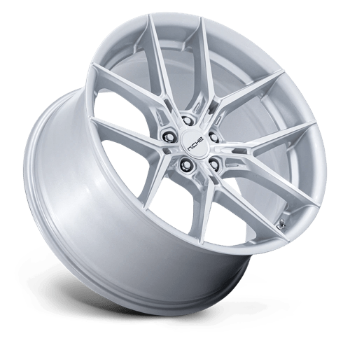Niche 1PC | NC279 PRODIGY 5 | 22.0x9.00 | 5X120 | 27 | SILVER W/ MACHINED FACE
