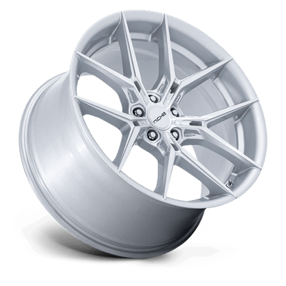 Niche 1PC | NC279 PRODIGY 5 | 22.0x9.00 | 5X120 | 27 | SILVER W/ MACHINED FACE