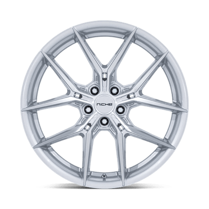 Niche 1PC | NC279 PRODIGY 5 | 20.0x9.50 | 5X114.3 | 35 | SILVER W/ MACHINED FACE