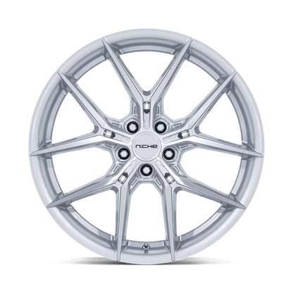 Niche 1PC | NC279 PRODIGY 5 | 20.0x10.50 | 5X112 | 38 | SILVER W/ MACHINED FACE