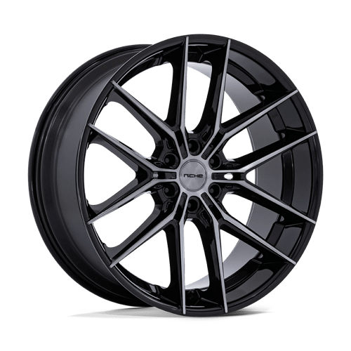 Niche 1PC | NC280 PRODIGY 6 | 26.0x10.00 | 6X135 | 25 | GLOSS BLACK DARK TINTED CLEAR