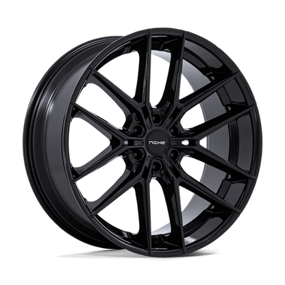 Niche 1PC | NC280 PRODIGY 6 | 24.0x10.00 | 6X135 | 25 | GLOSS BLACK