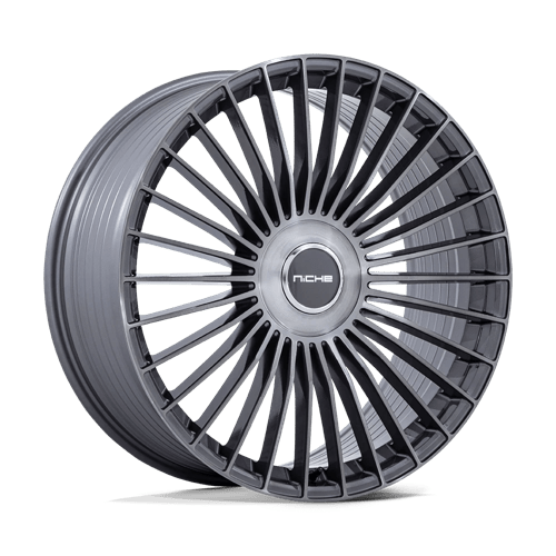 Niche 1PC | NC282 SERENE | 24.0x10.00 | 5X130 | 20 | GLOSS TITANIUM BRUSHED