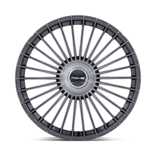 Niche 1PC | NC282 SERENE | 20.0x10.50 | 5X112/5X120 | 38 | GLOSS TITANIUM BRUSHED