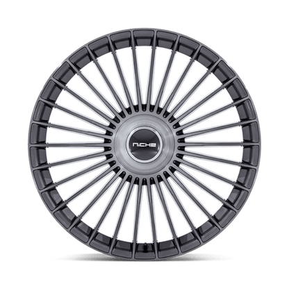 Niche 1PC | NC282 SERENE | 20.0x10.50 | 5X112/5X120 | 38 | GLOSS TITANIUM BRUSHED