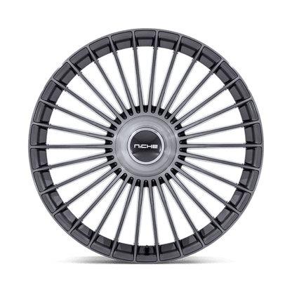 Niche 1PC | NC282 SERENE | 22.0x10.00 | 6X135/6X139.7 | 30 | GLOSS TITANIUM BRUSHED