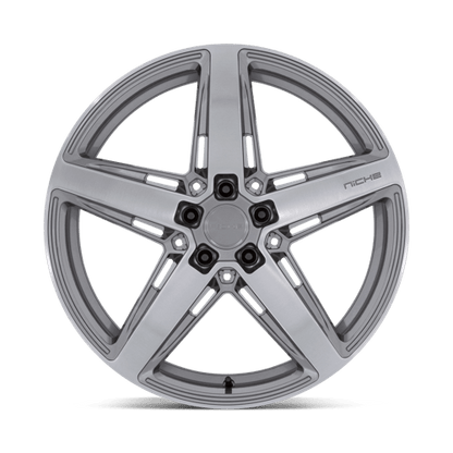 Niche 1PC | M270 TERAMO | 20.0x9.00 | 5X114.3 | 25 | ANTHRACITE BRUSHED FACE TINT