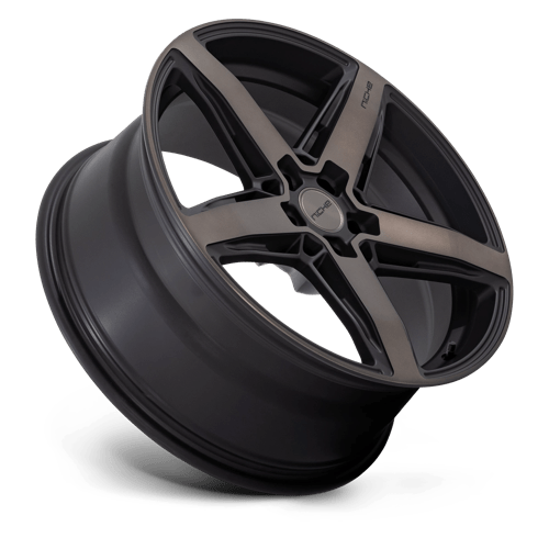 Niche 1PC | M271 TERAMO | 20.0x9.00 | 5X114.3 | 25 | MATTE BLACK W DOUBLE DARK TINT