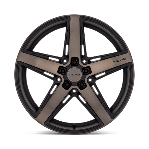 Niche 1PC | M271 TERAMO | 20.0x9.50 | 5X114.3 | 25 | MATTE BLACK W DOUBLE DARK TINT
