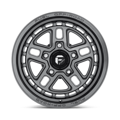 Fuel 1PC | D668 NITRO | 17.0x9.00 | 5X127 | -12 | MATTE GUN METAL