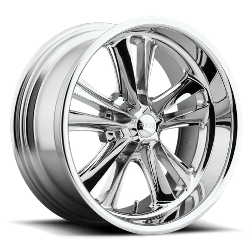 Foose 1PC | F097 KNUCKLE | 18.0x8.00 | 5X120.65 | 1 | CHROME PLATED