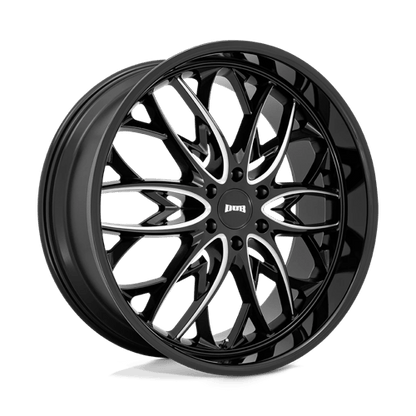 DUB 1PC | S263 OG | 22.0x9.50 | 6X139.7 | 25 | GLOSS BLACK MILLED