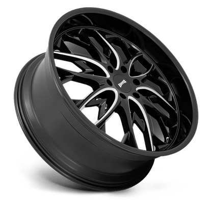DUB 1PC | S263 OG | 22.0x9.50 | 6X139.7 | 25 | GLOSS BLACK MILLED