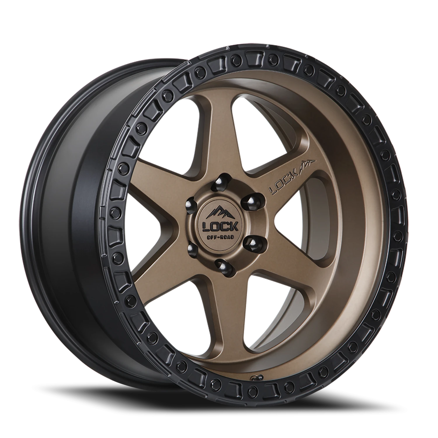 OLYMPUS | 17X9 | 5X127 | -12 | MATTE DESERT BRONZE W MATTE BLACK RING | OLYMPUS-7957MRMBR