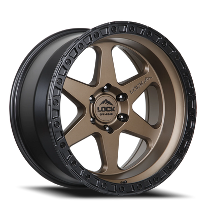 OLYMPUS | 17X9 | 5X127 | -12 | MATTE DESERT BRONZE W MATTE BLACK RING | OLYMPUS-7957MRMBR
