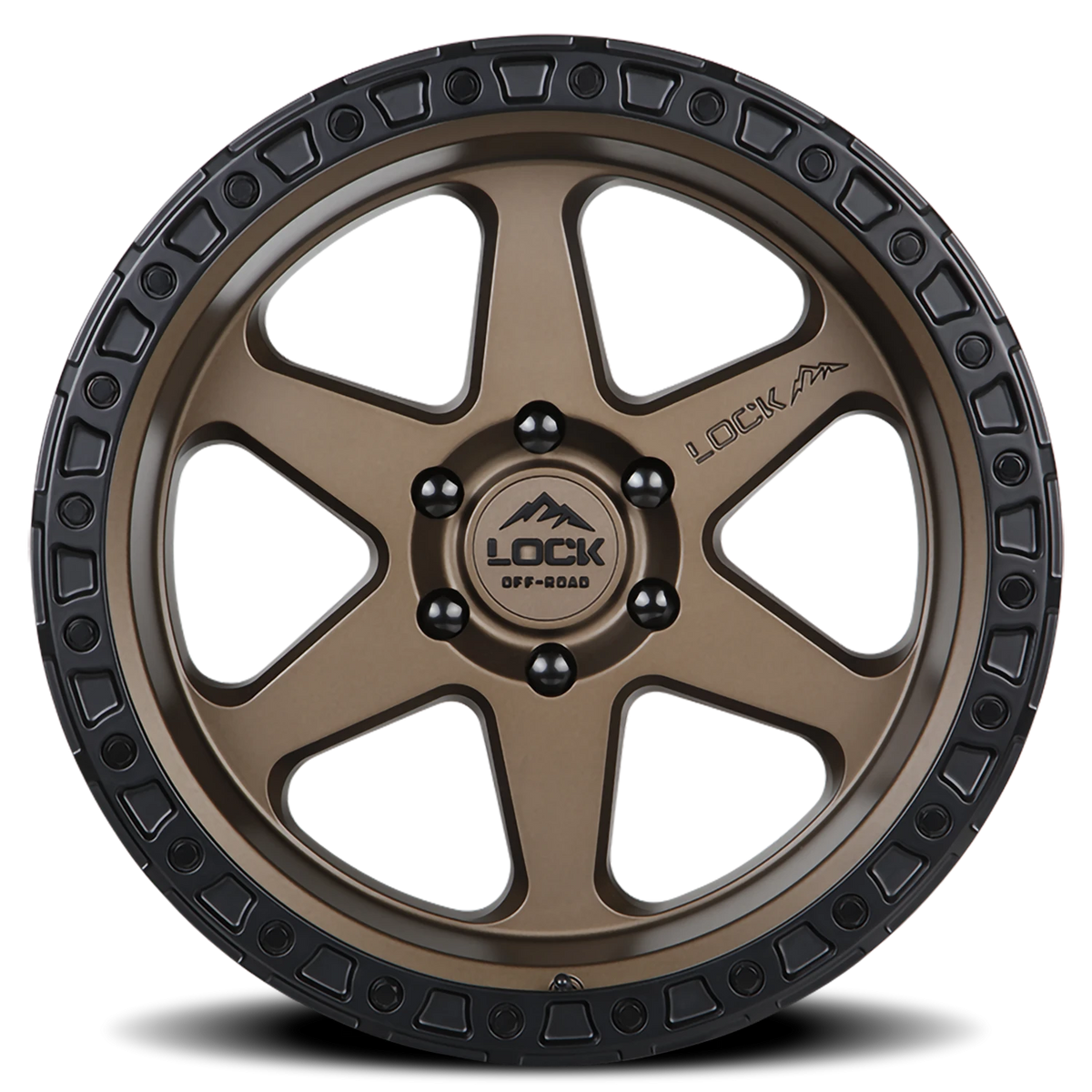 OLYMPUS | 17X9 | 5X127 | -12 | MATTE DESERT BRONZE W MATTE BLACK RING | OLYMPUS-7957MRMBR - Image 3