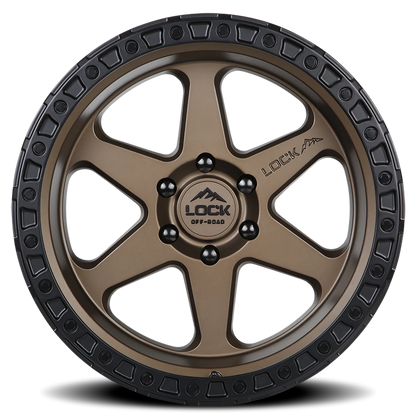OLYMPUS | 18X9 | 5X127 | +1 | MATTE DESERT BRONZE W MATTE BLACK RING | OLYMPUS-8957MRMBR1 - Image 3