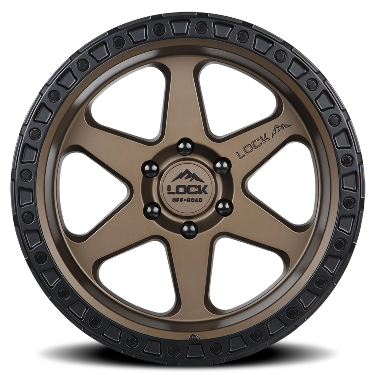 OLYMPUS | 17X9 | 6X139.7 | -12 | MATTE DESERT BRONZE W MATTE BLACK RING | OLYMPUS-7969MRMBR12N - Image 3