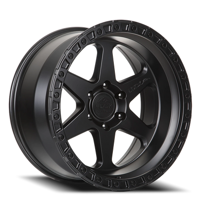 OLYMPUS | 17X9 | 5X127 | -12 | MATTE BLACK W MATTE BLACK RING | OLYMPUS-7957MB