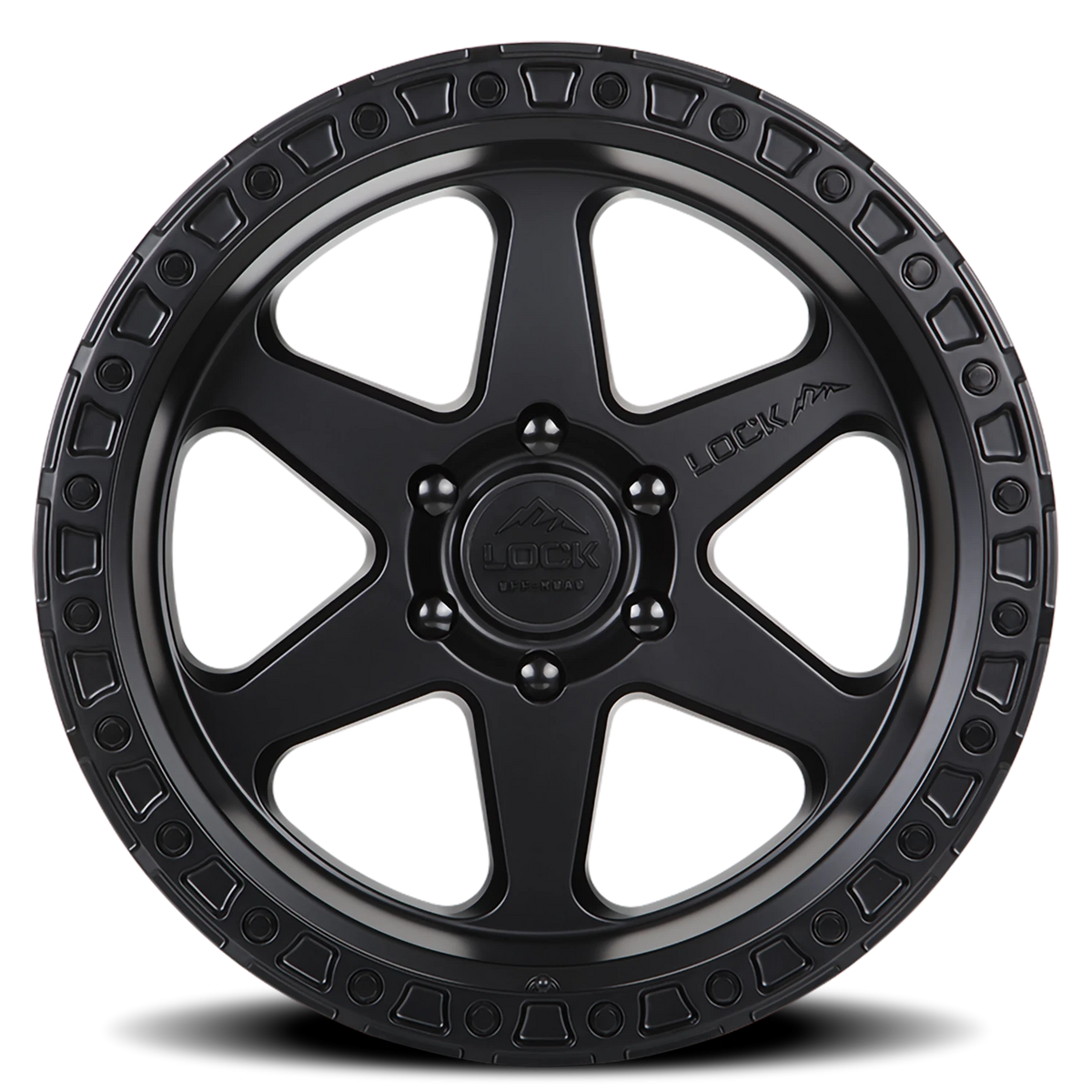 OLYMPUS | 17X9 | 5X127 | -12 | MATTE BLACK W MATTE BLACK RING | OLYMPUS-7957MB - Image 3