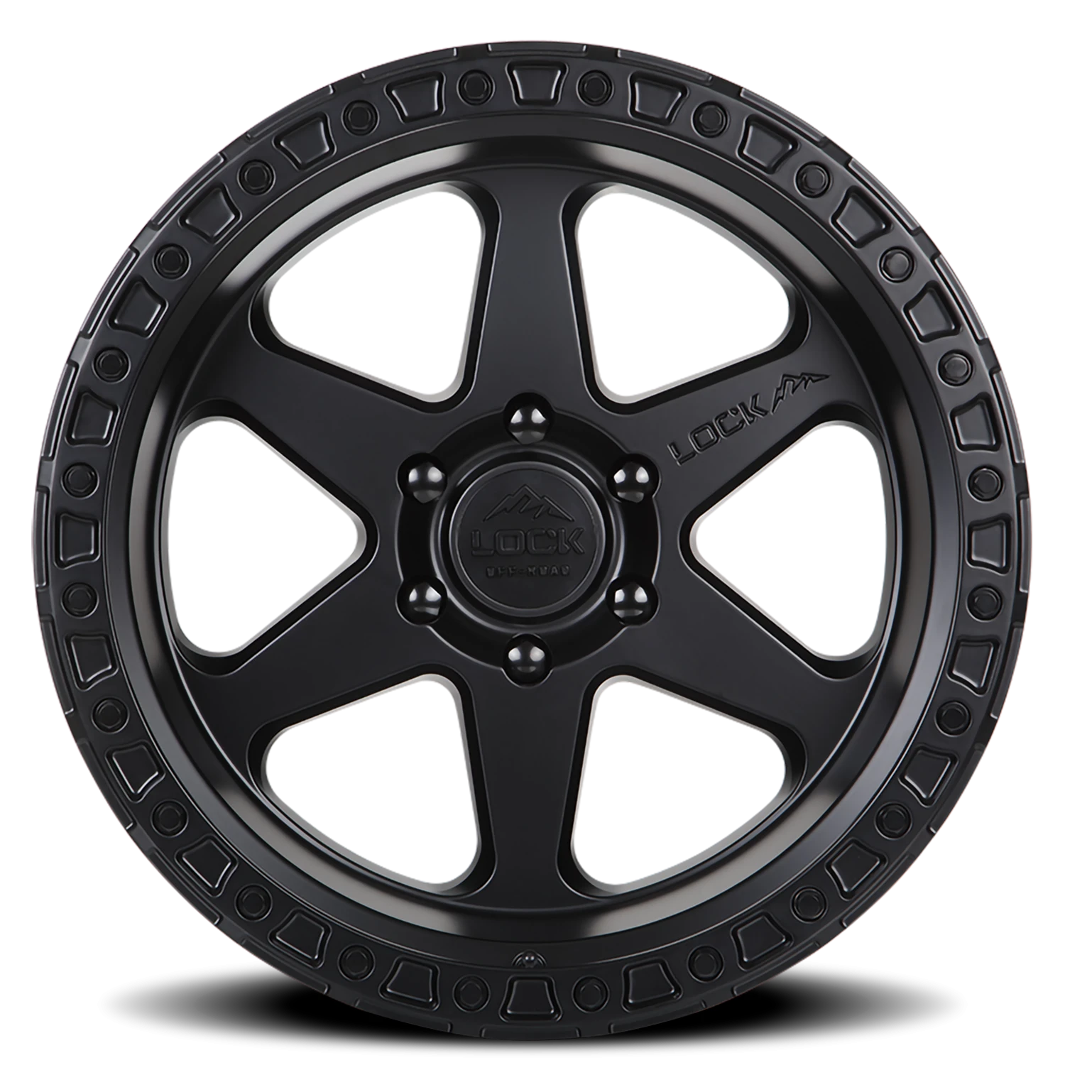 OLYMPUS | 17X9 | 5X127 | -12 | MATTE BLACK W MATTE BLACK RING | OLYMPUS-7957MB - Image 3