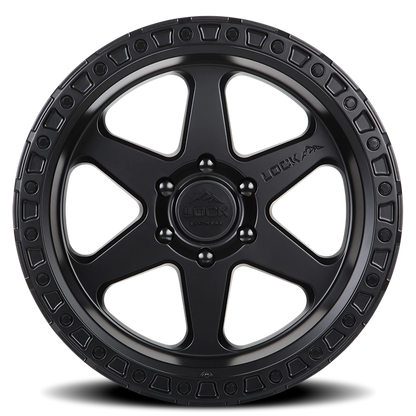 OLYMPUS | 20X10 | 6X135 | -24 | MATTE BLACK W MATTE BLACK RING | OLYMPUS-2163MB - Image 3