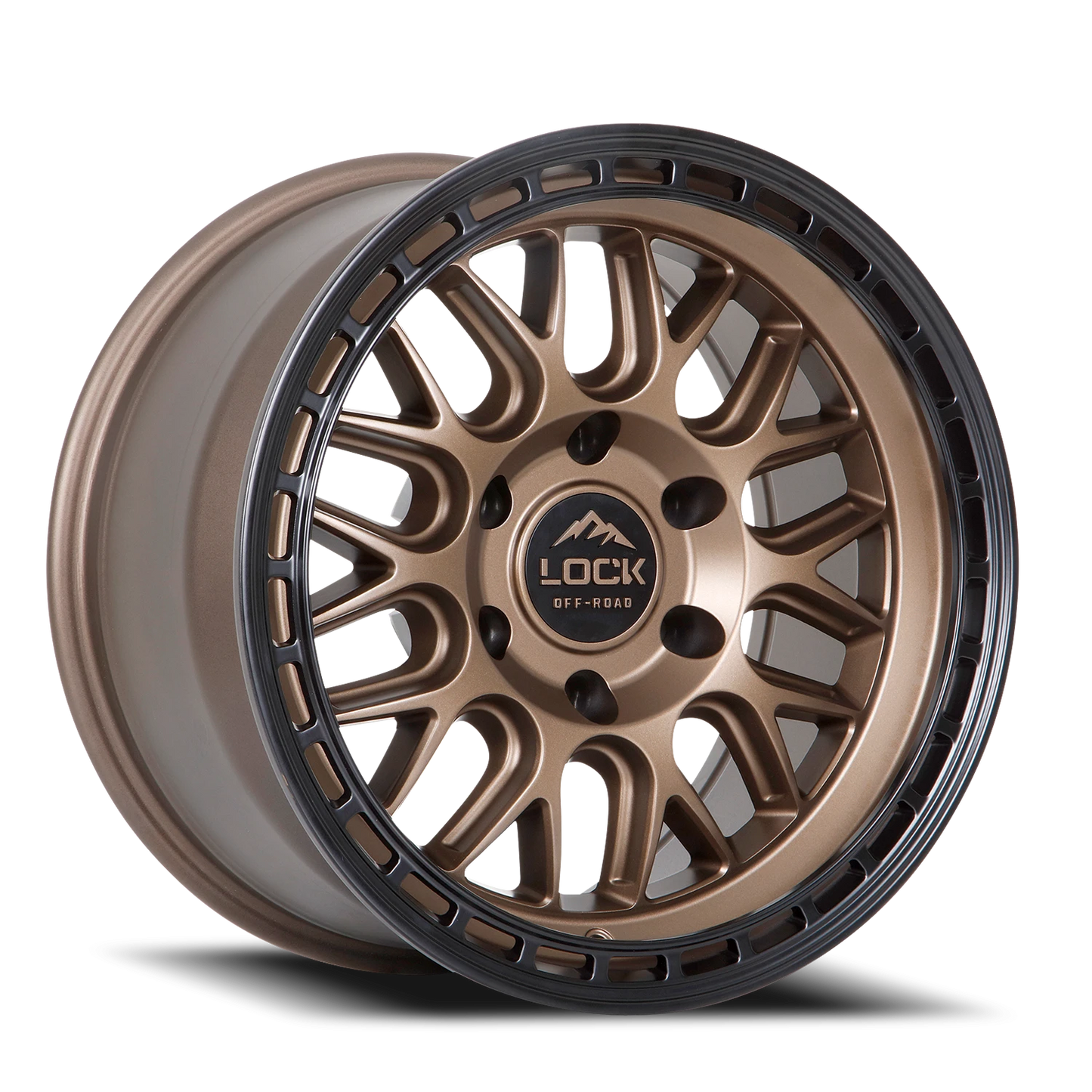 ONYX | 17X9 | 5X127 | +1 | MATTE BRONZE W MATTE BLACK RING | ONYX-7957MRMBR