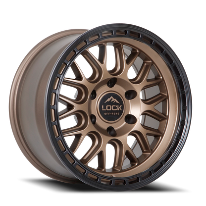 ONYX | 17X9 | 6X139.7 | +1 | MATTE BRONZE W MATTE BLACK RING | ONYX-7969MRMBR