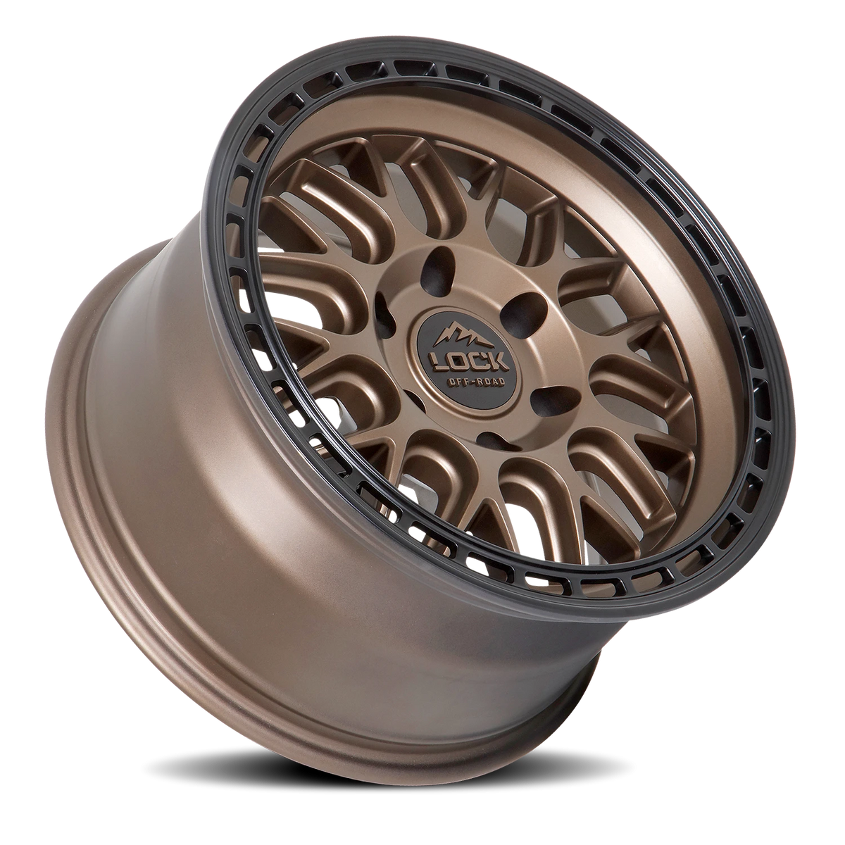 ONYX | 17X9 | 6X139.7 | +1 | MATTE BRONZE W MATTE BLACK RING | ONYX-7969MRMBR - Image 2